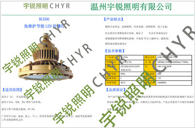 RFS3620免维护节能LED防爆灯 高效照明解决方案